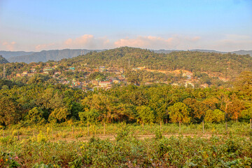 autumn landscape in the mountains, Syhlet, Jaflong, Dawki, Beautiful nature Wallpaper