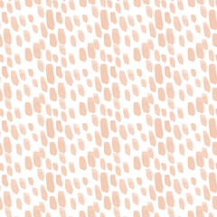 watercolor simple boho shapes seamless pattern