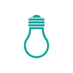 lamp logo design icon vector