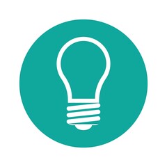 lamp logo design icon vector