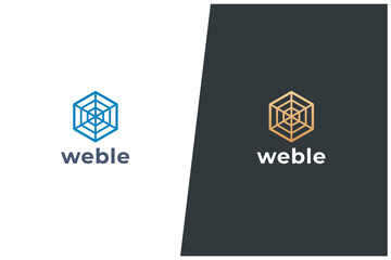 Web Network Object Vector Logo Concept Design	
