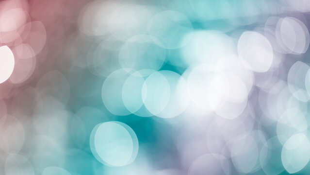 Blurred out of focus city lights bokeh background graphic design element.