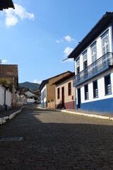 Fototapeta na wymiar Casarões Sabará - Cidade Histórica Minas Gerais