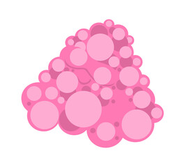 Bunch of balls. Vector illustration