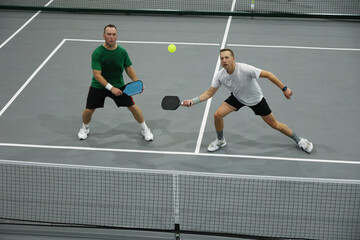 pickleball doubles net play