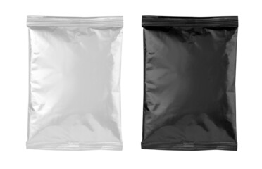 Empty foil for snacks for food Packaging