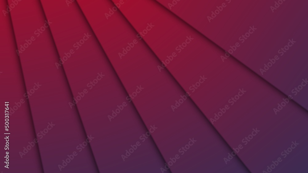 Wall mural Modern simple abstract with square geometric background in the blend of dark blue and dark red United State flag color gradients. Available for text and quote. Presentation background design.