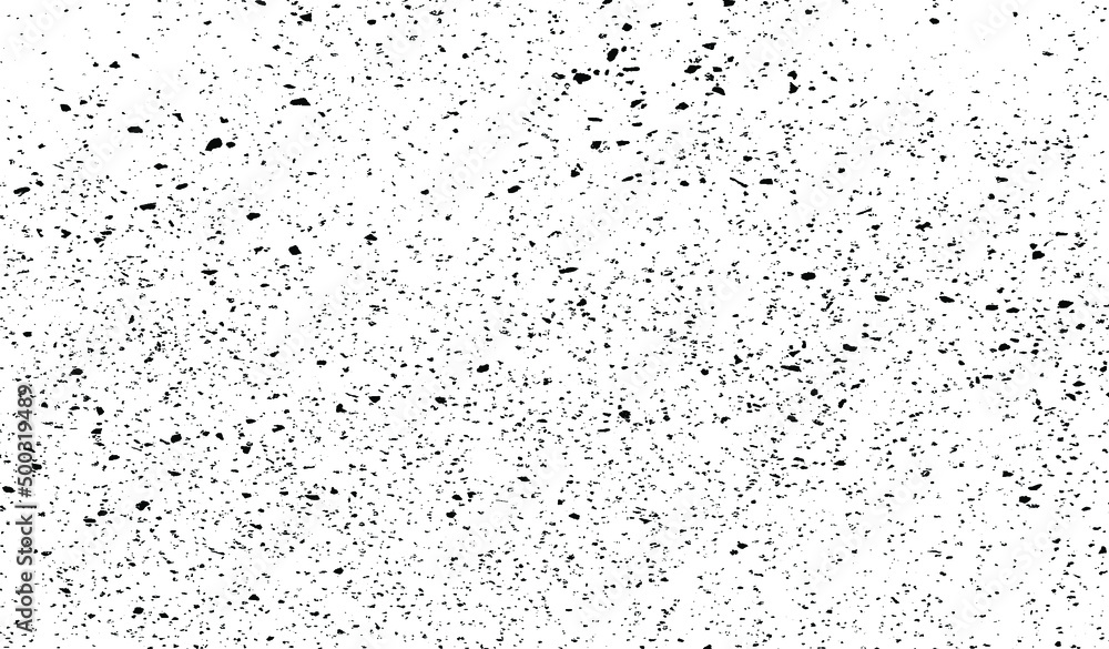 Poster small uneven spots and particles of debris. abstract vector texture. distressed uneven background. g