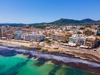 Fototapeta premium Cala Bona Beach & Houses