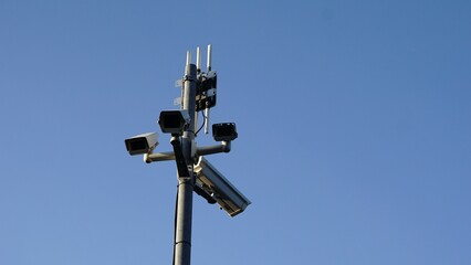 surveillance security cameras with antenna