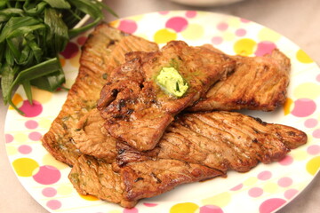 Rinderfilet mit Bärlauch