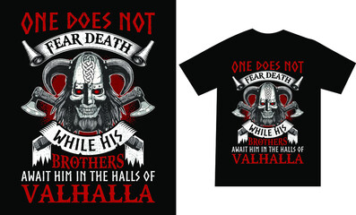 Viking Tshirt design or printable vector template