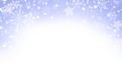 background with beautiful snowflakes for new year and christmas	