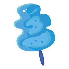 Isolated colored popsicle icon Cute design Vector