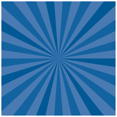 青いマルチカラー放射状のストライプ背景素材