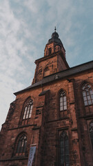 Fototapeta na wymiar Church in Heidelberg, Germany