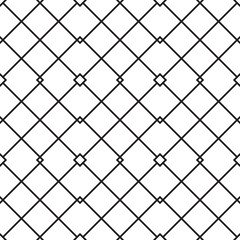 Black and white square seamless patterns, monochrome illustrations. Scandinavian style.