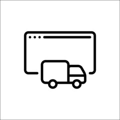 tracking package icon