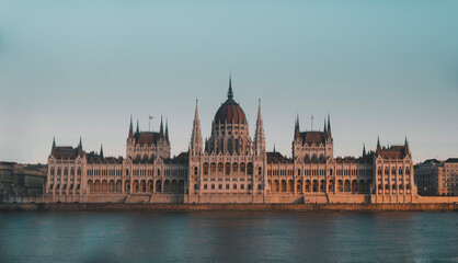 Fototapeta premium Parliament Building in Budapest, Hungary