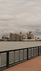Fototapeta na wymiar View Over the Detroit River