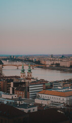 View over the Danube in Budapest