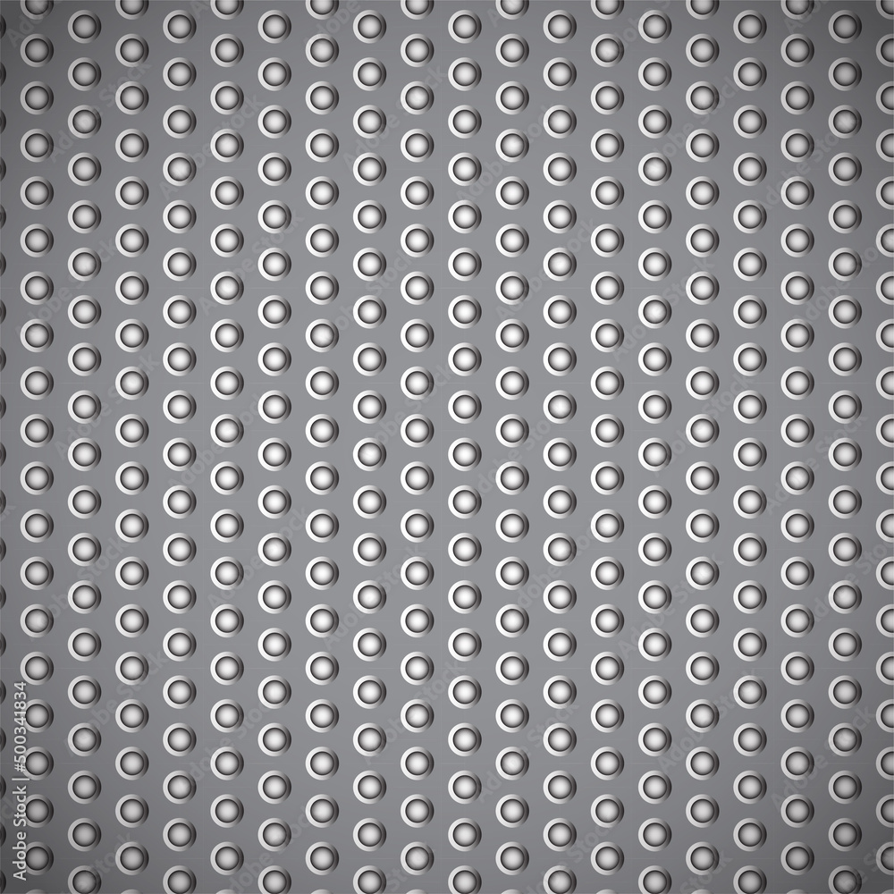 Wall mural metal mesh sheet vector. metal speaker grill sheet background vector. metallic pattern design vector