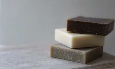 LAVENDER OIL FOR RELAXING, OAT AND LAVENDER SOAPS, FLORAL FRAME