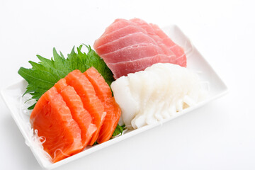 刺身の盛り合わせ　sashimi	