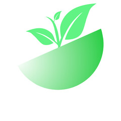 green leaf icon