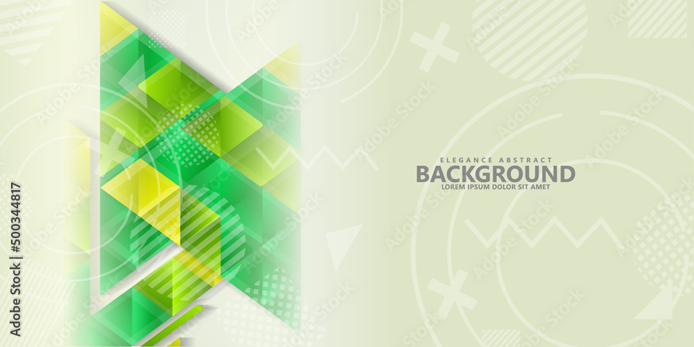 Aufkleber modern abstract triangle background with combination hipster ornament. vector illustration