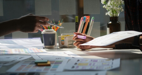 Creative designers are create website design wireframe
