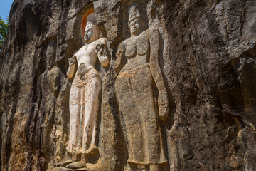 Obraz premium Statue on Sri Lanka