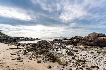 Seascape of Tianya Haijiao Tourist Area, Sanya City, Hainan Province