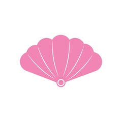 Shell icon logo template vector