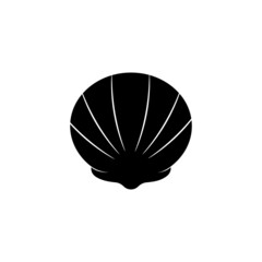 Shell icon logo template vector