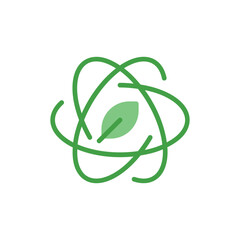 Ecology and Environment related line icon. Nature and Renewable Energy simple symbol. Contains such as Environment, Eco, Alternative Power, Recycle, Water Drop and more. Editable stroke.