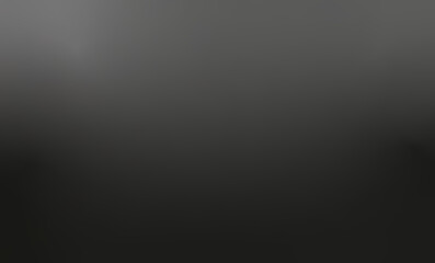 Dark black minimal color gradient background banner vector template.	
