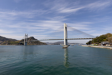 ゆめしま海道 生名橋（愛媛県上島町 生名島と佐島）