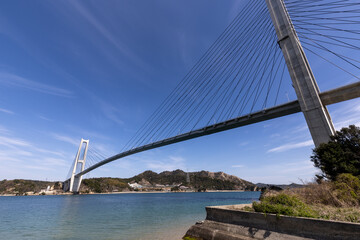 ゆめしま海道 岩城橋（愛媛県上島町 岩城島と生名島）