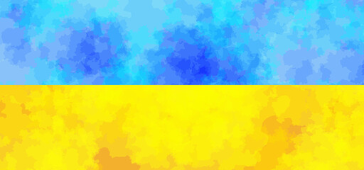 Vector background with Ukraine theme. Blue and yellow texture background