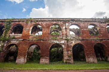 Historical Building, Fort Willem I military camp, at Ambarawa, Semarang, Central Java, Indonesia