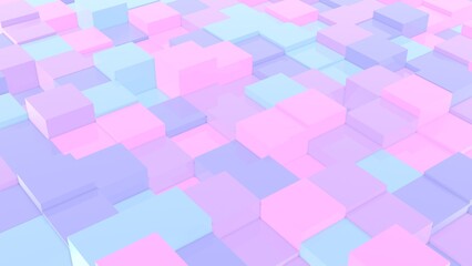 キューブ お菓子 ポップ パステルブルー [別Verあり]