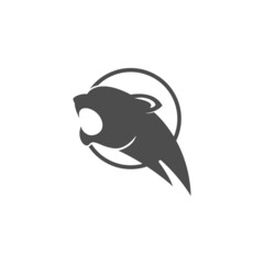 Phanter logo icon design illustration