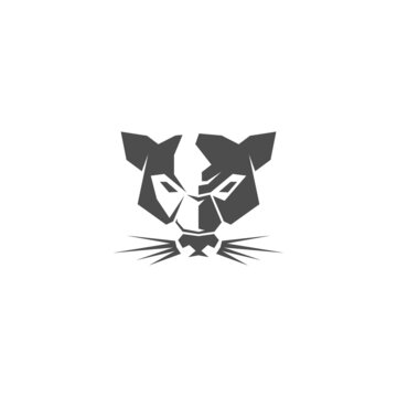 Phanter logo icon design illustration