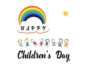 symbol icon Illustration Of Happy Children's Day