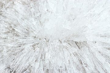 Abstract background. ice crystals closeup