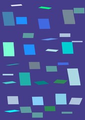 Abstract background with squares