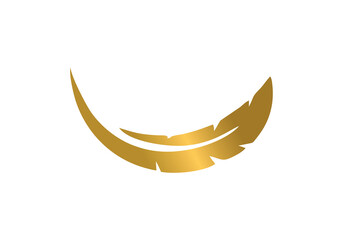 Obraz na płótnie Canvas Logo hammock simple creative design elegant.
