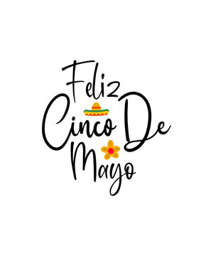 Feliz Cinco De Mayo Svg Design, Cinco De Mayo Svg Bundle, Mexican Fiesta Clip Art, Pinata Sombrero Guitar Maracas Silhouett