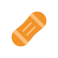 Snowboard , Winter flat icon.